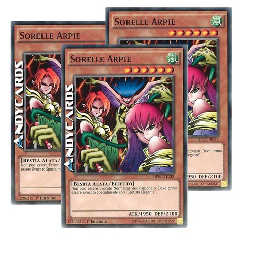 Sorelle arpie harpie - 3x, •