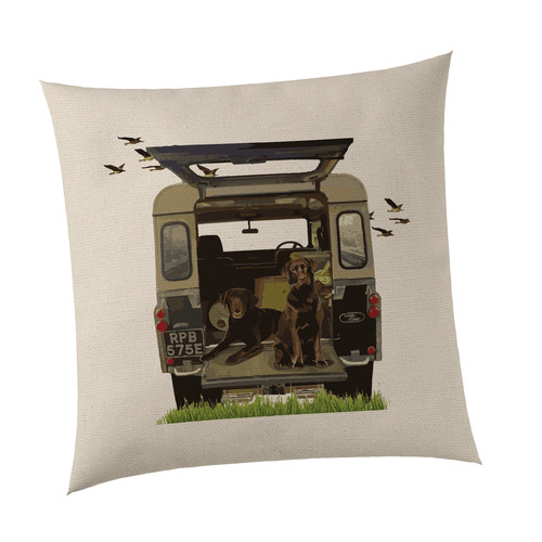 Cuscino labrador cioccolato - cuscino,