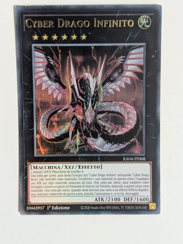 Cyber drago infinito - yu-gi-oh!,