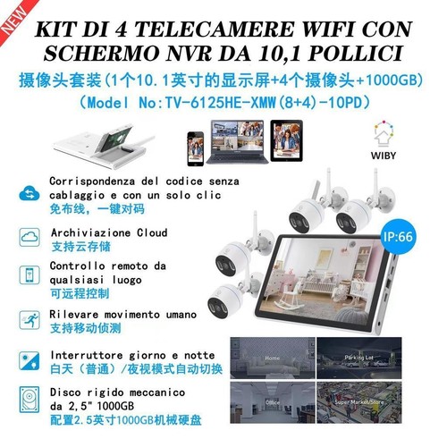 Tuyo kit telecamere - tuyo, wifi