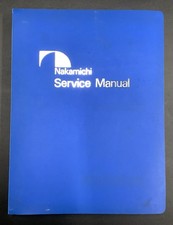Manuali di servizio Nakamichi