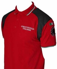 POLO CROCE  ROSSA di COLORE MAGLIETTA CAPITOLATO  OPSA T-SHIRT AREA 3