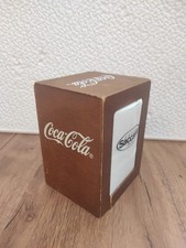 COCA COLA PORTA TOVAGLIOLINI IN LEGNO VINTAGE PORTA SALVIETTE 