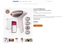 Epilatore luce pulsante