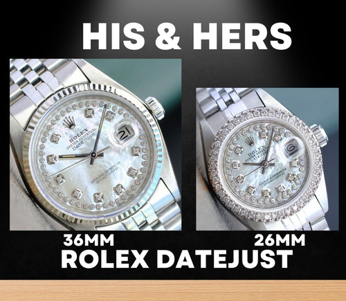 Rolex coppia orologio datejust - rolex,