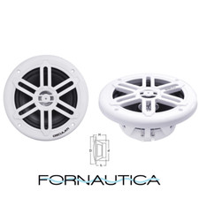 CASSE MARINE NAUTICHE DOPPIO CONO 80W BARCA GOMMONE COPPIA ALTOPARLANTI NAUTICA