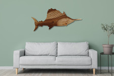 Pesce Spada In Legno