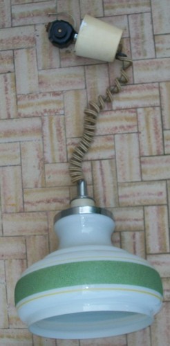 Vintage lampadario vetro - lampadario,