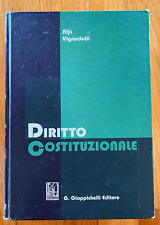diritto costituzionale - Aljs Vignudelli - Giappichelli Editore - 9788834800676