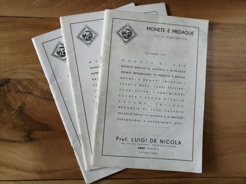 Lotto cataloghi monete - -,