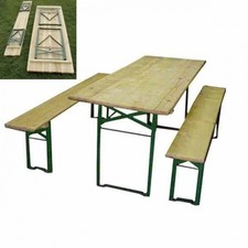 Set birreria 220x80 legno - set,