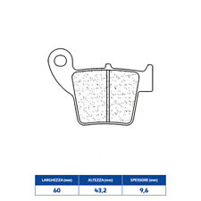 PASTIGLIE FRENO POSTERIORE