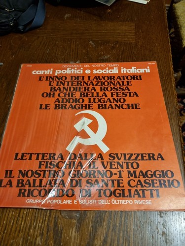 Canti politici sociali - canti, e