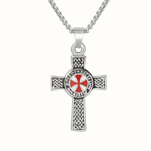 Collana croce templare - collana,