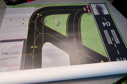 Tappetino layout aeroporto