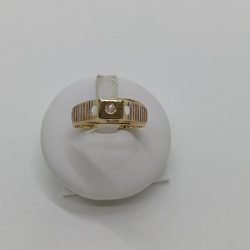 Anello uomo oro - in,