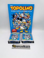 Topolino Storie e Personaggi di un mondo fantastico album vuoto + 50 bustine ...