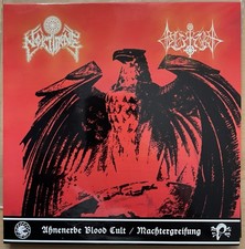 Nokturne (United States) Blutkult (Germany)  Split 7 Inch Ep Black Metal Rare 