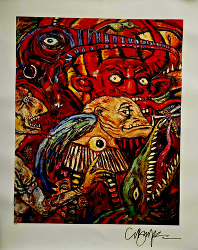 Stampa giclée firmata clive - firmata,