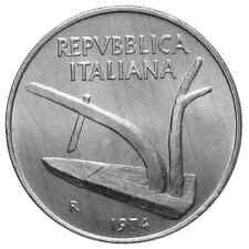 10 LIRE 1974 SPIGHE REPUBBLICA