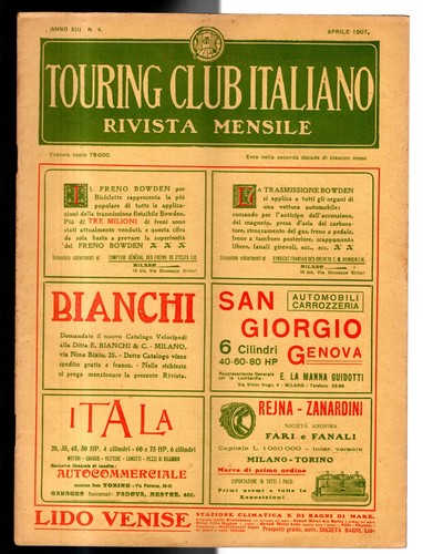 Touring club italiano n 4 - -,