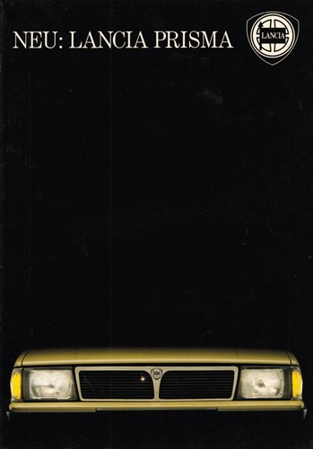 Lancia prisma 1983 depliant - prisma,