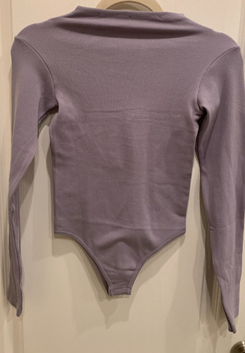 Body zara lavanda schiena - body,