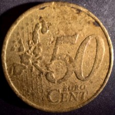 Moneta Francese da 50 centesimi del 2001