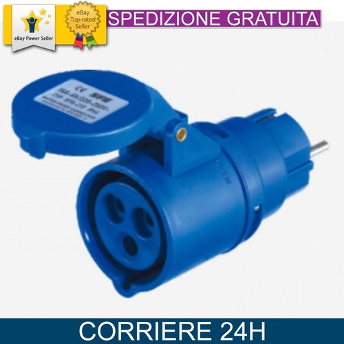 Adattatore presa industriale - ,