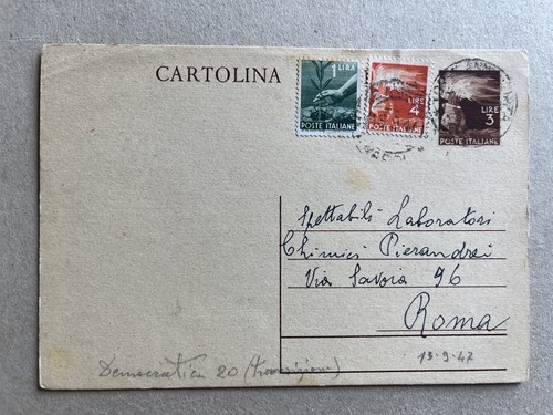 Intero postale repubblica - intero, postale repubblica