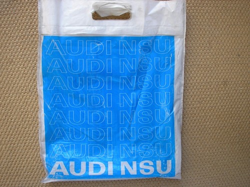 Audi nsu borsa - audi, plastica