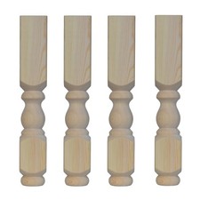 Set di 4 gambe tavolino