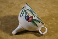 ANTICO IMBUTO CERAMICA DA CUCINA  VINTAGE. OLIVE