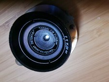 Leica 28mm F. 8 Tessar Zeiss Contax Su Montatura Leica Vite Camma 