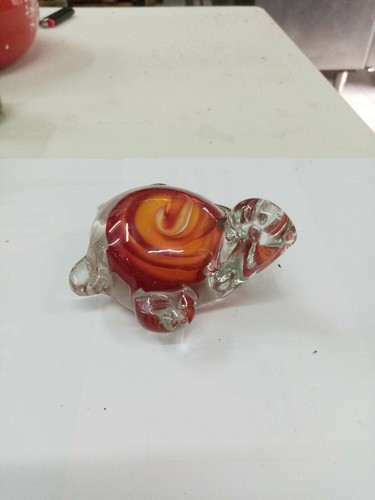 Vintage murano glass turtle - vintage,