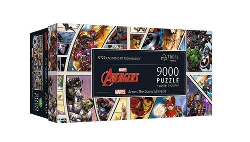 Trefl 81022 marvel across - marvel,