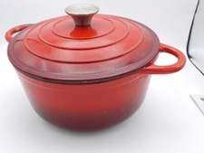 Pentola in Ghisa da Forno con Coperchio -  per Cuocere il Pane