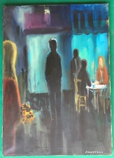 ELIANO FANTUZZI Olio su tela 