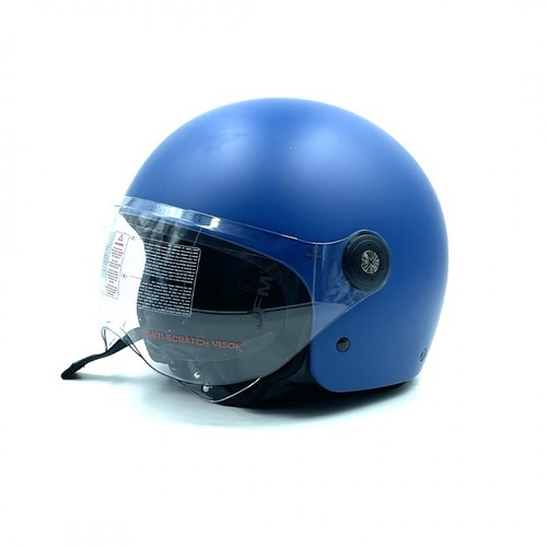 Casco demi jet blu - casco,