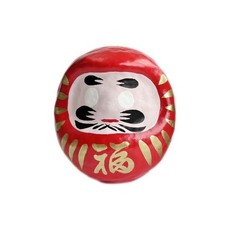 Japanese 3.5"H Red Lucky