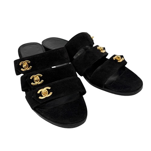 Sandali chanel vintage - chanel, cc