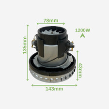 Motore aspiratore monostadio