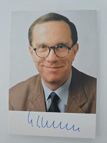 Matthias wissmann autografo - matthias,