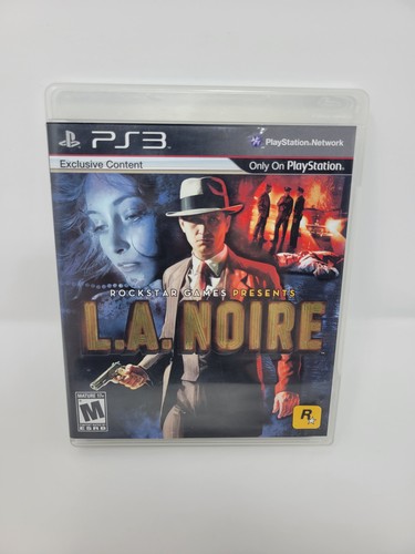 Noire sony playstation 3 - l.a.,