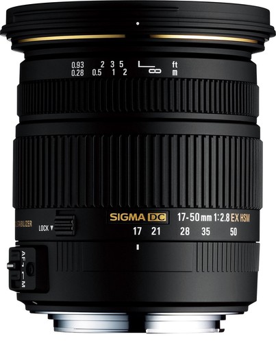 Sigma 50mm ex dc - 17-50mm, os