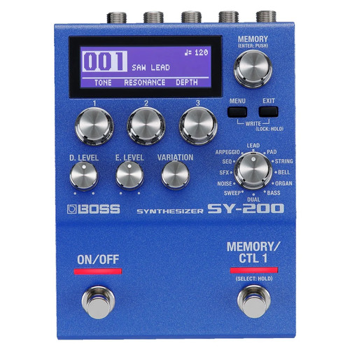 Boss 200 pedale synth - boss, sy-200