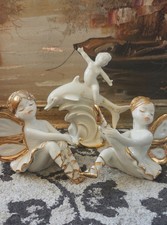 lotto di (3) Statuette  In