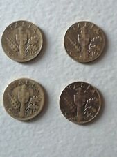 10 Cent Lire 1939 1940 1941 1942 Impero Vitt. Em. III Quattro Monete Bronzital