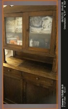 credenza cucina o bagno vintage, di legno dimensioni H 173 x P 043 x L 102,5 