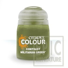 Militarum Green, Contrast
